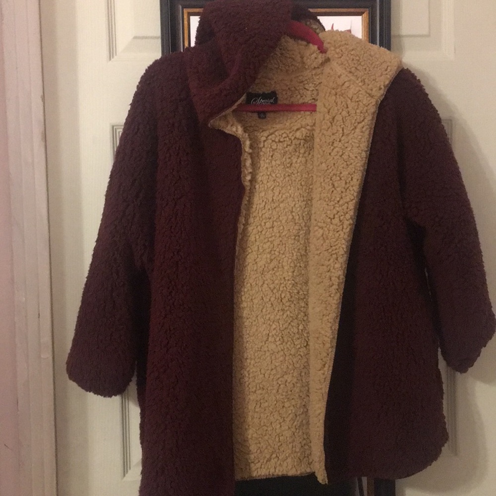 Shearling coat